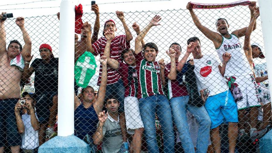 A festa do Fluminense campeão brasileiro de 2012