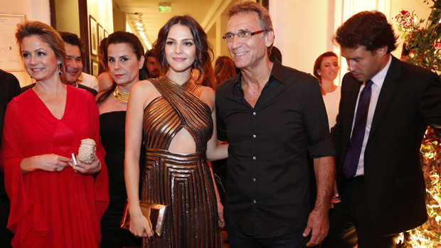 O ator Herson Capri na festa de lançamento da novela Em Família