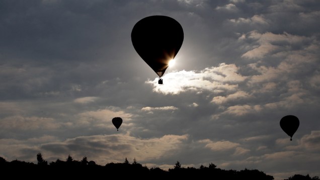 Festival de balonismo em Bristol, na Inglaterra
