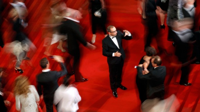 Movimentação no tapete vermelho do 65º Festival de Cannes, na França, em 17/05/2012