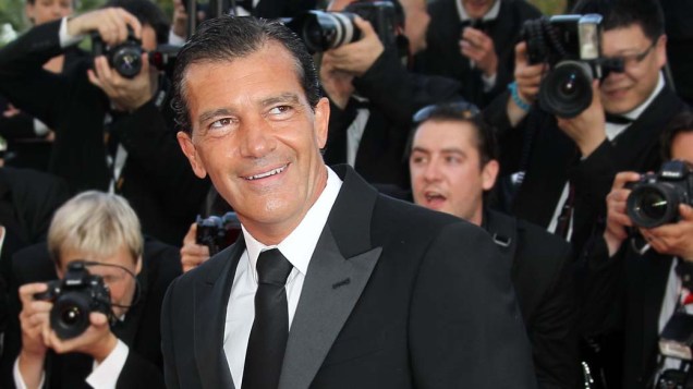 O ator Antonio Bandeiras durante o 65º Festival de Cannes, em 24/05/2012