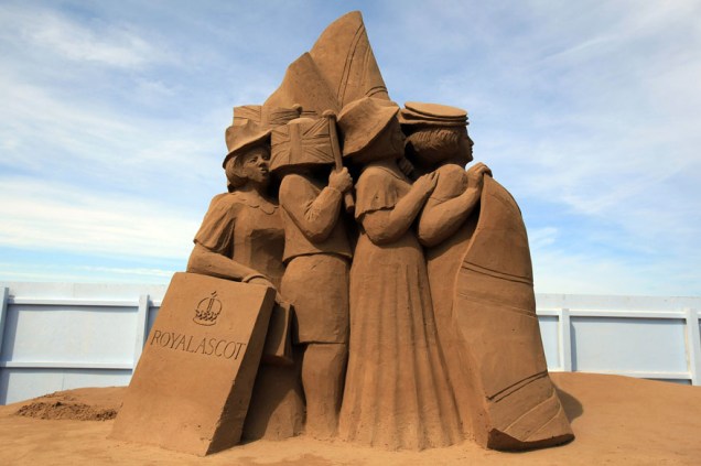 Em sua sétima edição, o festival de Weston-Super-Mare utilizará mais de 4.000 toneladas de areia