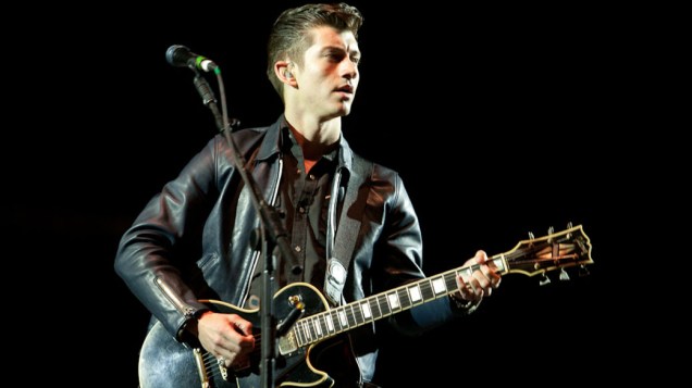 Show da banda Arctic Monkeys no último dia do Lollapalooza Brasil, no Jockey Club de São Paulo, em 08/04/2012