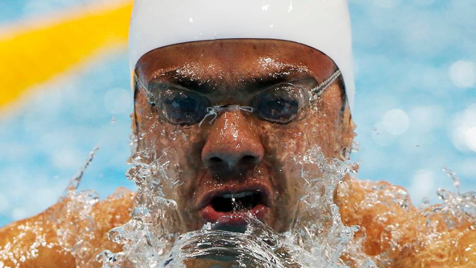 Felipe França, representante brasileiro nos 100 metros peito masculino dos Jogos Olímpicos