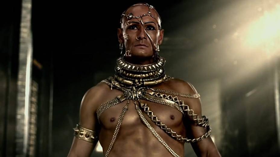 Rodrigo Santoro no filme 300 - A Ascensão do Império