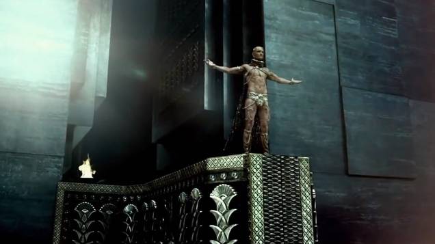 Rodrigo Santoro no filme 300 - A Ascensão do Império Rodrigo Santoro no filme 300 - A Ascensão do Império