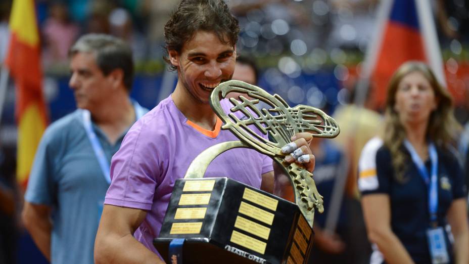 Nadal bate Nalbandian e é bicampeão do Brasil Open