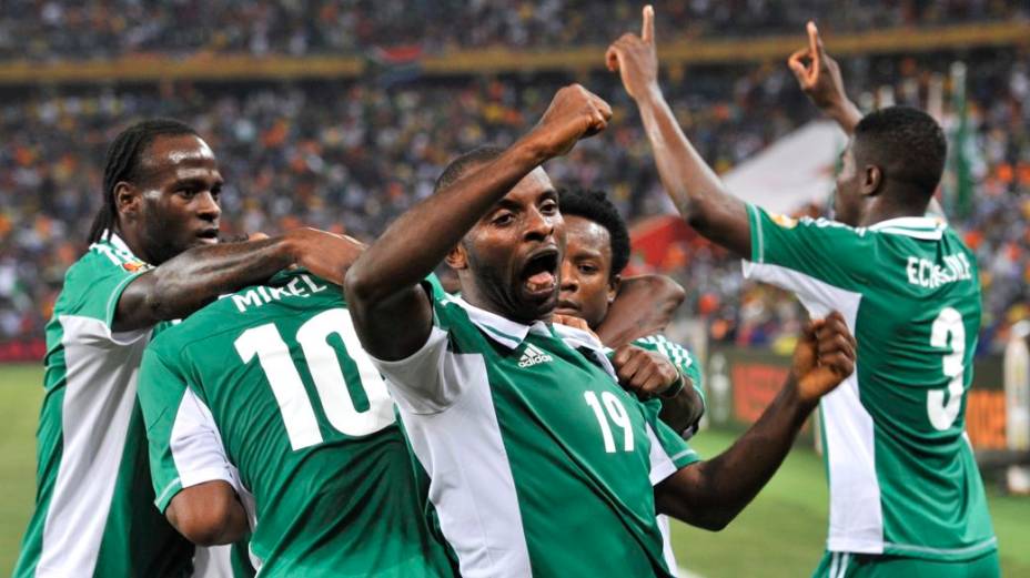 A final da Copa Africana de Nações, entre Nigéria e Burkina Faso, no Estádio Soccer City, em Johannesburgo