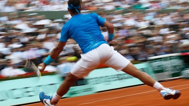 O espanhol Rafael Nadal durante a final do torneio de Roland Garros