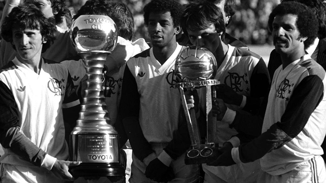 O Flamengo campeão mundial, comandado por Zico, em 13 de dezembro de 1981