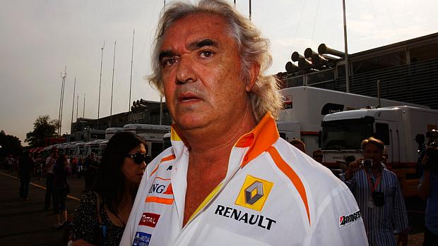 Flavio Briatore, o responsável por manipular o resultado do GP de Cingapura de 2008