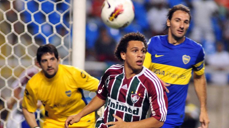 Em seu último jogo na Libertadores, o Fluminense perdeu para o Boca Juniors no Engenhão