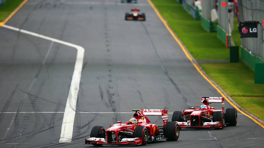 Felipe Massa chegou em quarto lugar no GP da Austrália