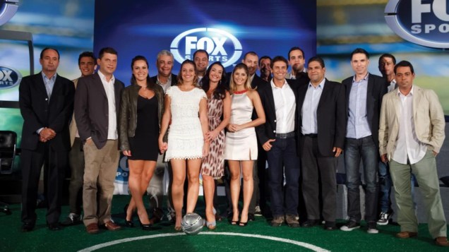 Apresentação da equipe do canal Fox Sports Brasil
