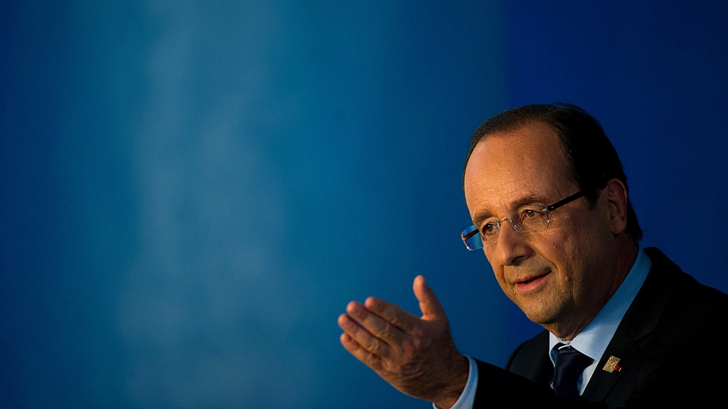 o presidente francês, François Hollande
