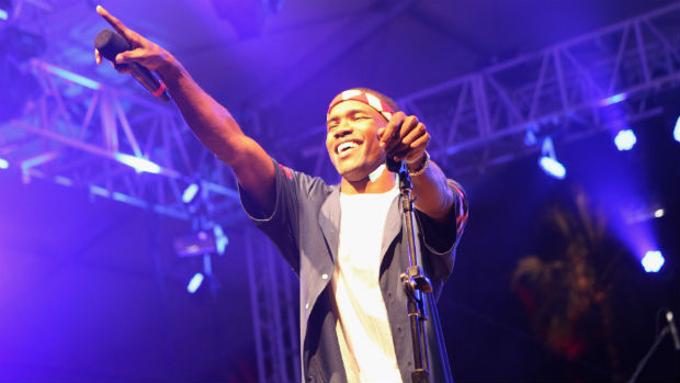 O rapper Frank Ocean se apresenta no festival de Coachella no ano passado, na Califórnia