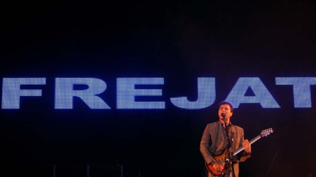 Show de Frejat no palco Mundo, no sexto dia do Rock in Rio, em 01/10/2011