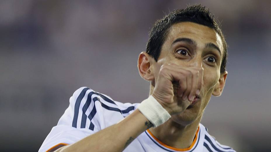 Di María foi o autor do primeiro gol do Real Madrid