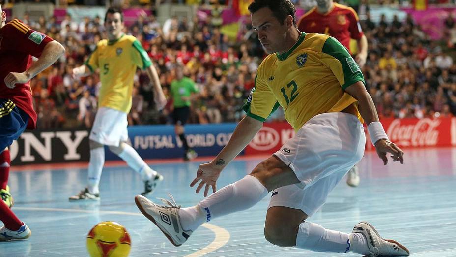 Brasil e Espanha na Copa do Mundo de Futsal na Tailândia 2012