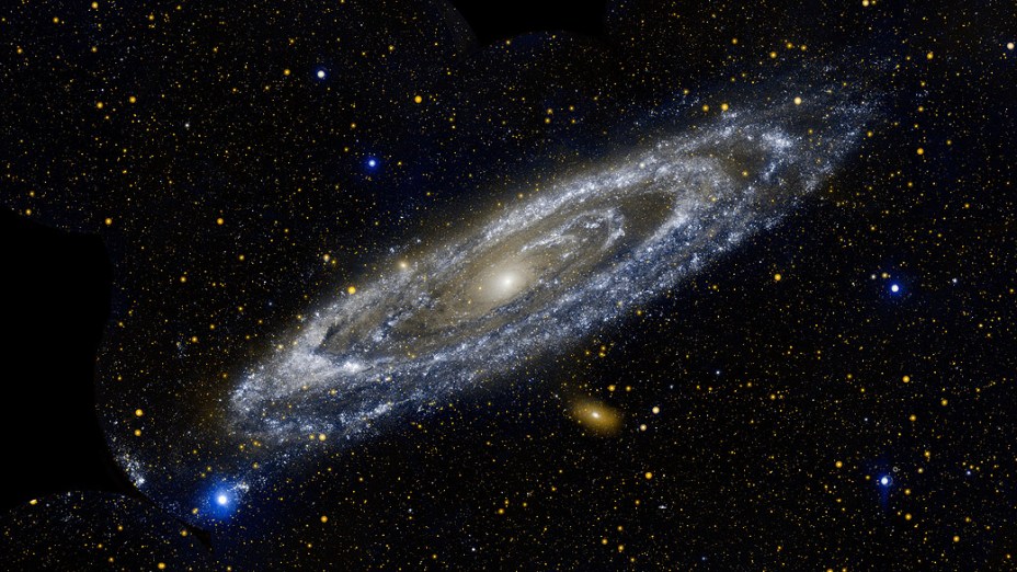 Galáxia de Andrômeda e Via Láctea vão colidir daqui a 4 bilhões de anos diz estudo de Roeland van der Marel, do Instituto Telescópico de Ciência Espacial, em Baltimore, nos Estados Unidos