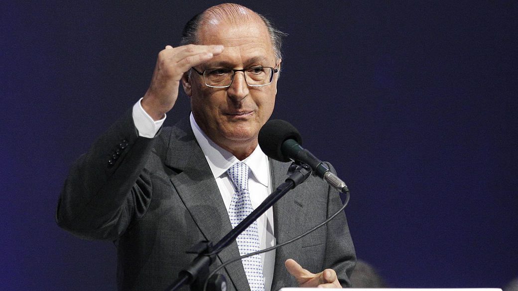 O governador de São Paulo, Geraldo Alckmin (PSDB)