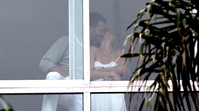 Gisele Bündchen e Tom Brady em hotel de Copacabana