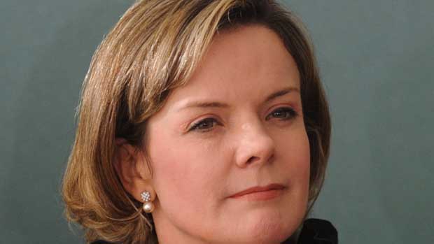 Ministra da Casa Civil, Gleisi Hoffmann