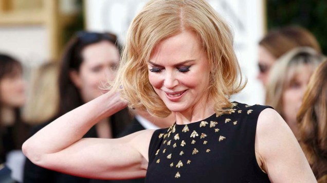 A atriz Nicole Kidman no Tapete Vermelho