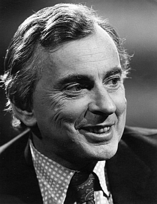 Gore Vidal na TV em 1981: celebridade