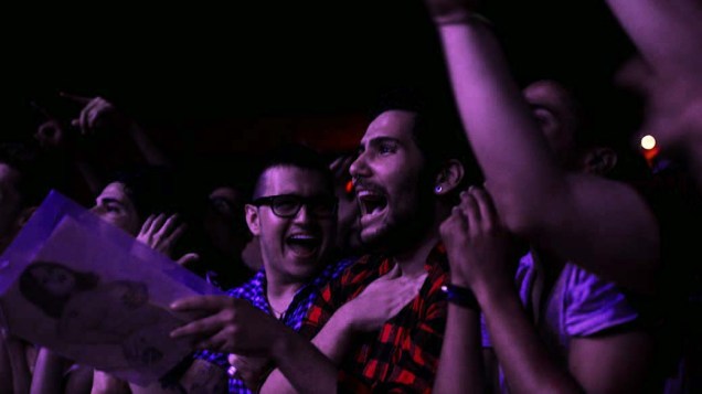 Público durante o show da banda Gossip no Planeta Terra 2012 no Jockey Club de São Paulo