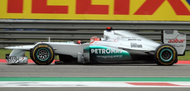 Nico Rosberg, da Mercedes, no GP da China de Fórmula 1