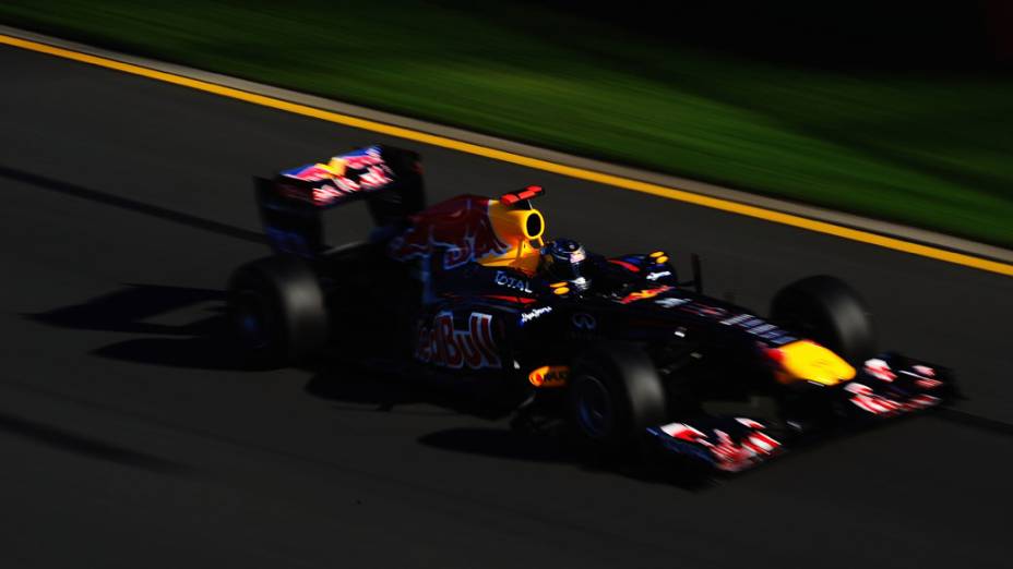 O piloto alemão Sebastian Vettel durante o GP de F1 da Austrália