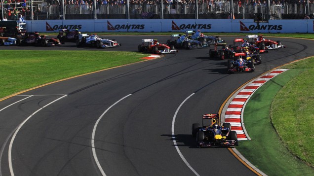 Liderado por Sebastian Vettel do começo ao fim, GP de F1 da Austrália foi a primeira disputa de 2011