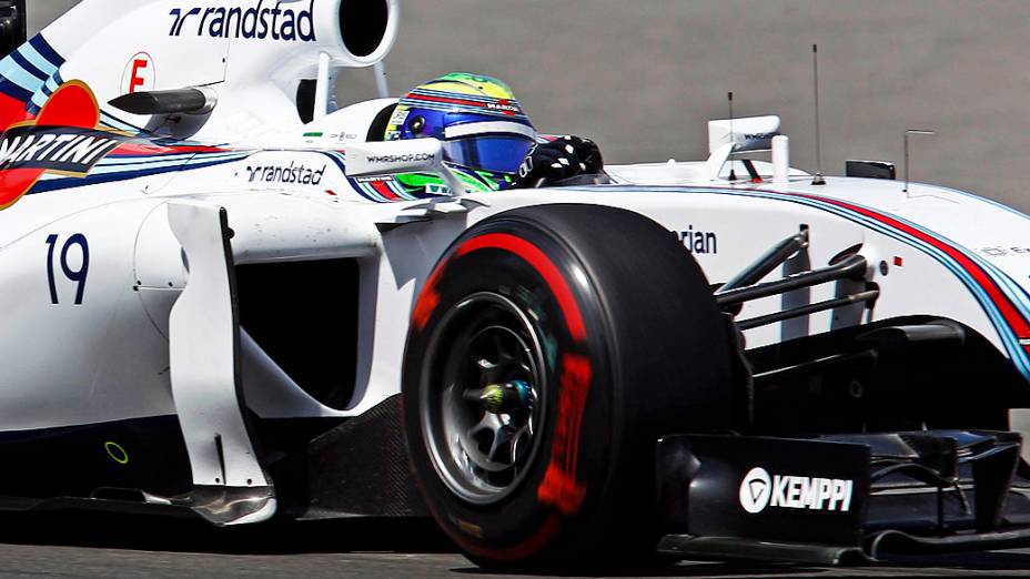 O piloto brasileiro Felipe Massa durante o Grande Prémio do Canadá, sétima prova do Mundial de Fórmula 1 de 2014