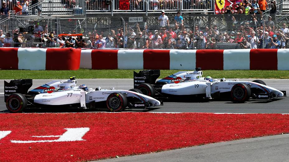 O piloto brasileiro Felipe Massa durante o Grande Prémio do Canadá, sétima prova do Mundial de Fórmula 1 de 2014