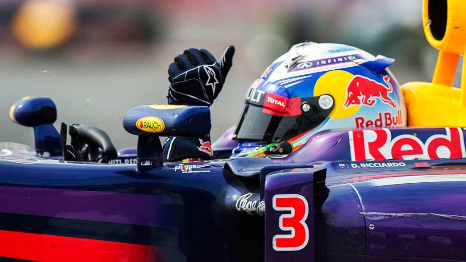 O australiano Daniel Ricciardo vence o Grande Prémio do Canadá, sétima prova do Mundial de Fórmula 1 de 2014