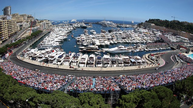 Visão geral do circuito de Monte Carlo, em Mônaco