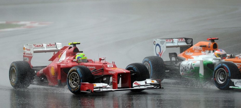 Felipe Massa, piloto brasileiro da Ferrari, no GP da Malásia, neste domingo