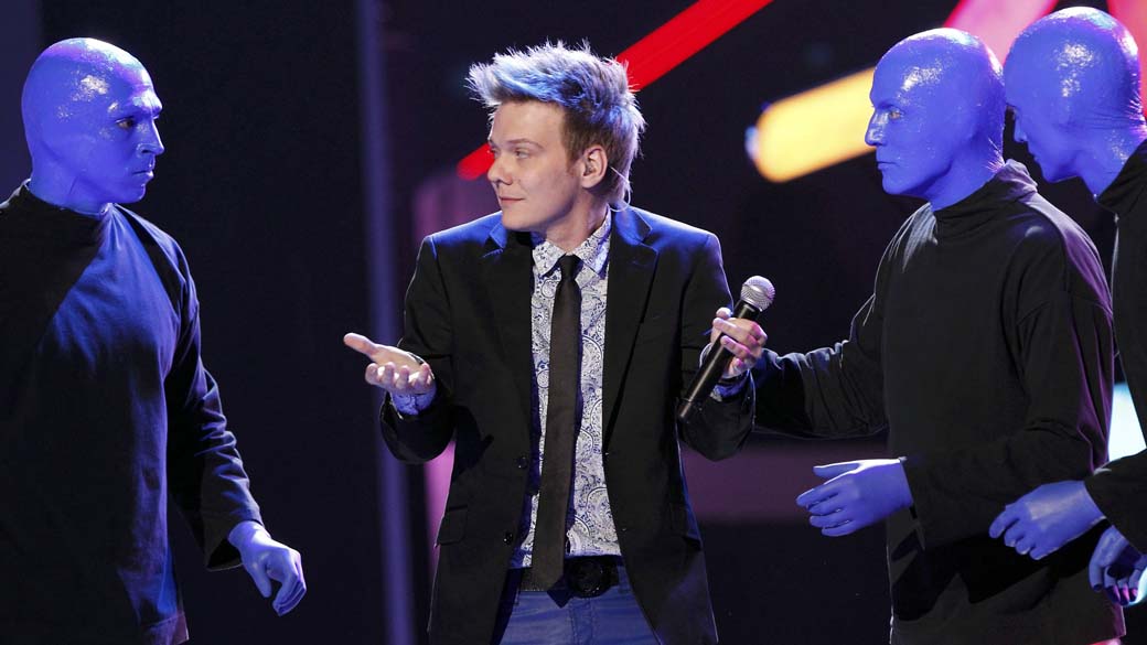 Michel Teló durante o Grammy Latino, em Las Vegas