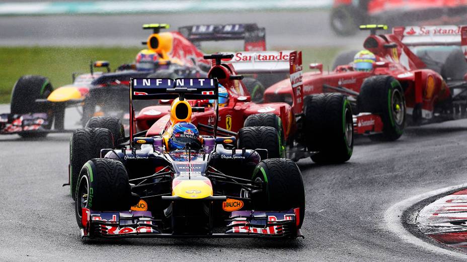 Alemão Sebastian Vettel vence o GP da Malásia, a segunda prova da temporada de F-1