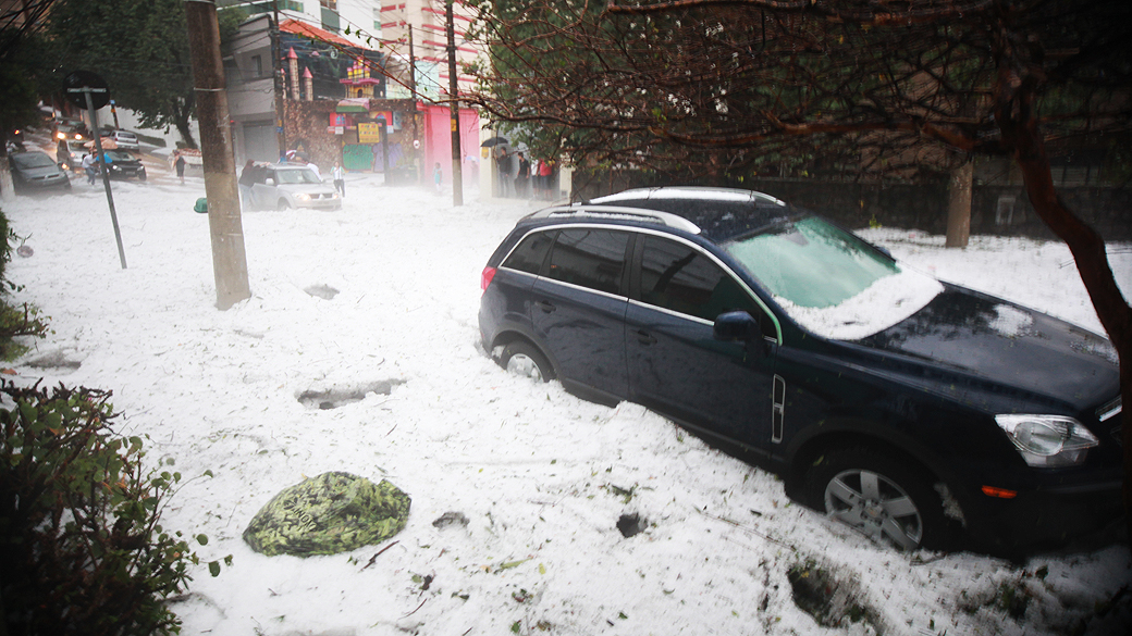 Sao Paulo Tem Chuva Forte E Queda De Granizo Veja