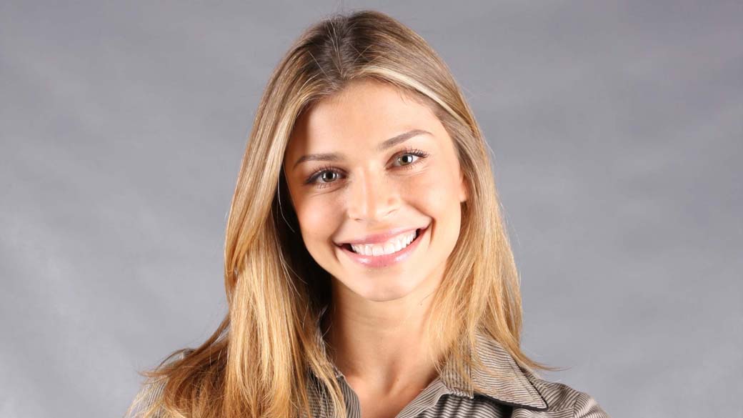 Grazi Massafera em coletiva de imprensa no lançamento da novela Negócio da China da Rede Globo