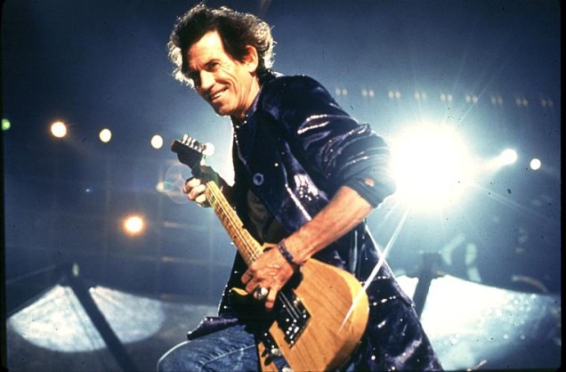 Keith Richards, guitarrista dos Rolling Stones. (Jorge Rosenberg) Música: Hang Fire