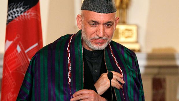 Hamid Karzai, presidente do Afeganistão