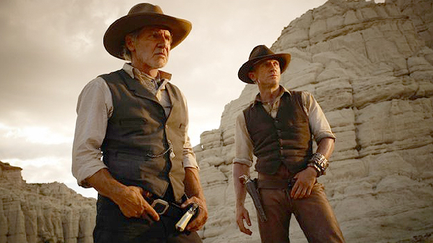 Harrison Ford e Daniel Craig em "Cowboys & Aliens'
