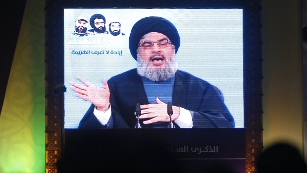 Hassan Nasrallah, secretário-geral do Hezbollah, negou envolvimento em atentados