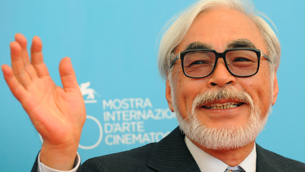O diretor japonês Hayao Miyazaki