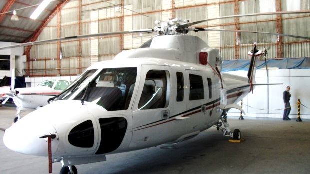 Helicóptero do governo paulista vendido para Assembleia de Deus de São Caetano do Sul