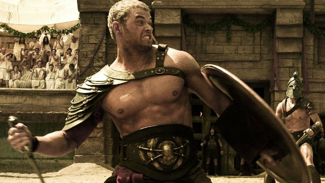 Kellan Lutz em cena do filme 'Hércules'