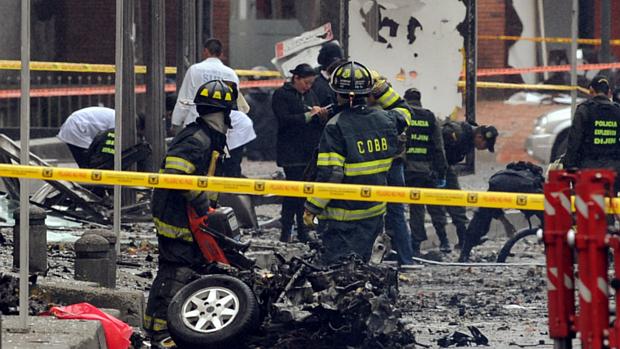 Carro-bomba explodiu nesta quinta-feira em Bogotá